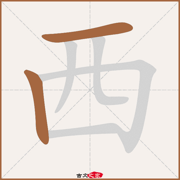 西的拼音怎么读