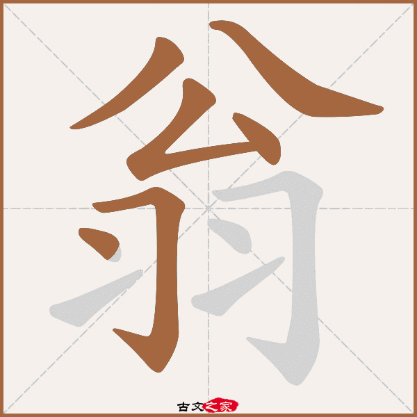 翁的拼音怎么读