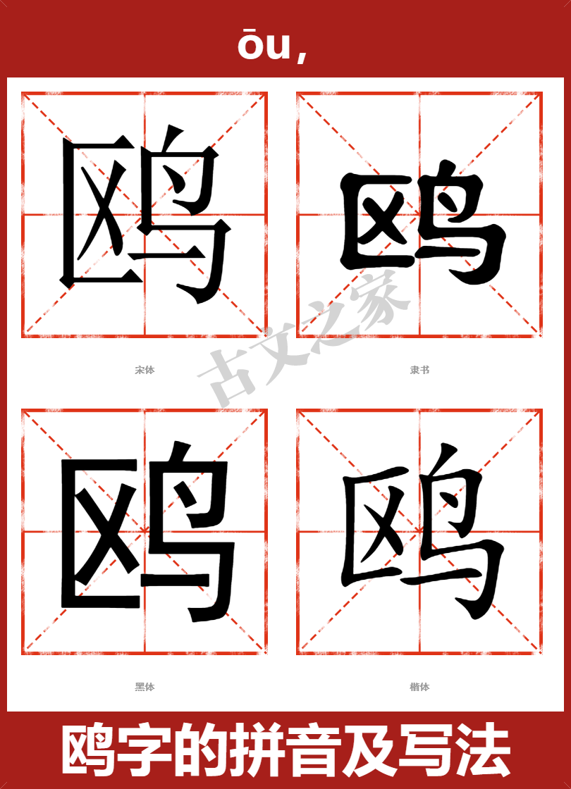 鸥的拼音怎么读