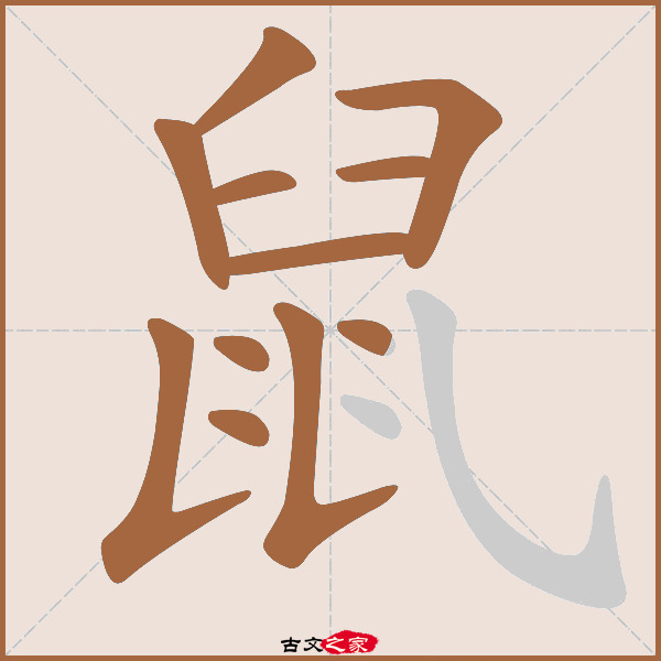 鼠的拼音怎么读