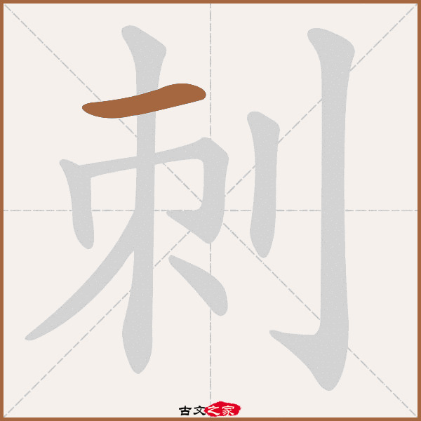 刺的拼音怎么读