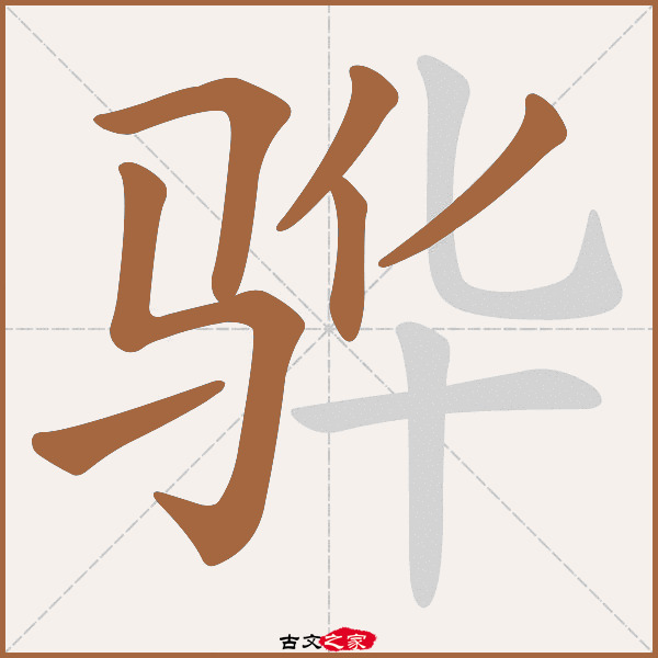 骅的拼音怎么读