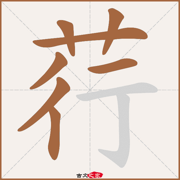 荇的拼音怎么读