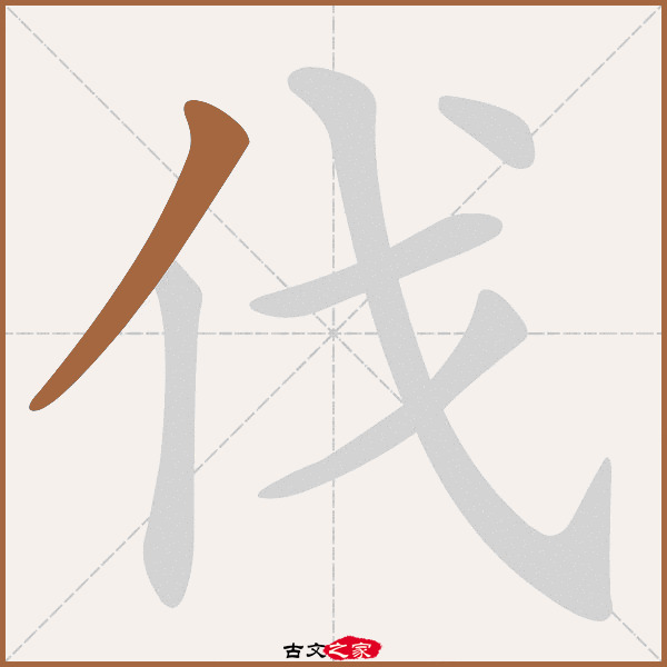 伐的拼音怎么读