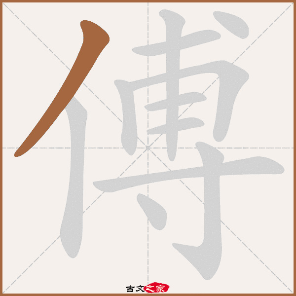 傅的拼音怎么读